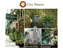 Tablet Screenshot of cityplanter.com